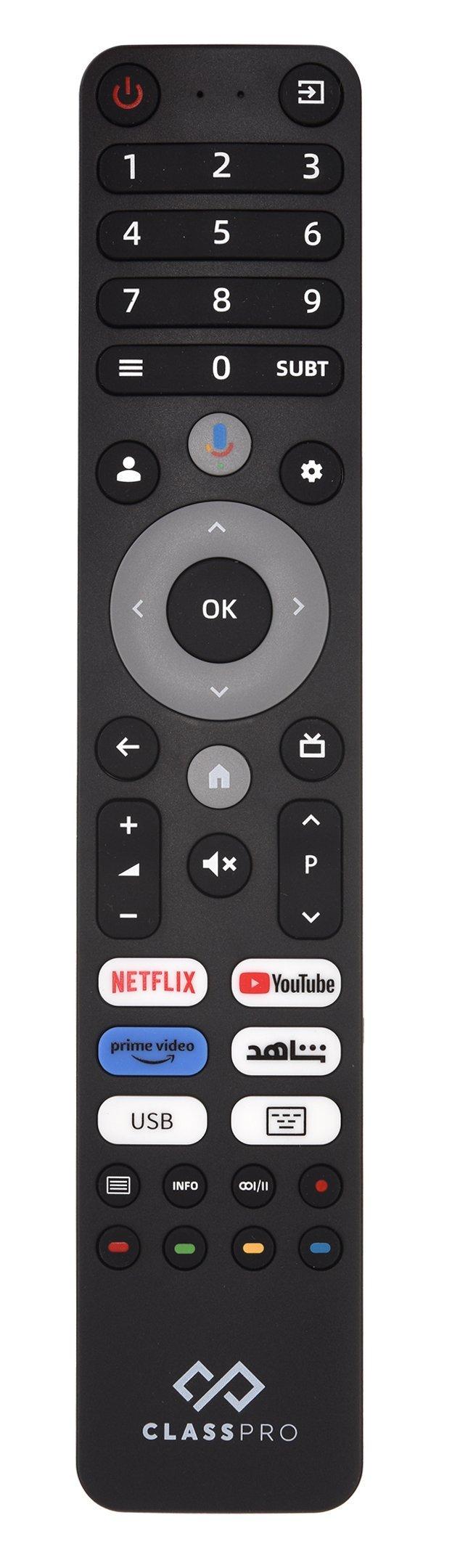 Remote controller [Model:CLP65UHD-MK / CLP75UHD-MK] - eXtra
